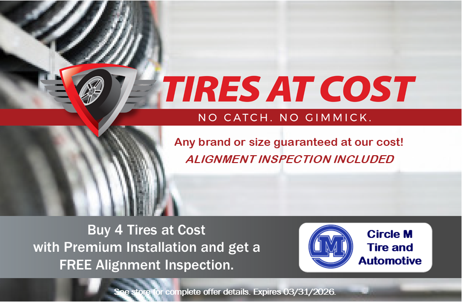 July Special Offer - Circle M Tire & Automotive